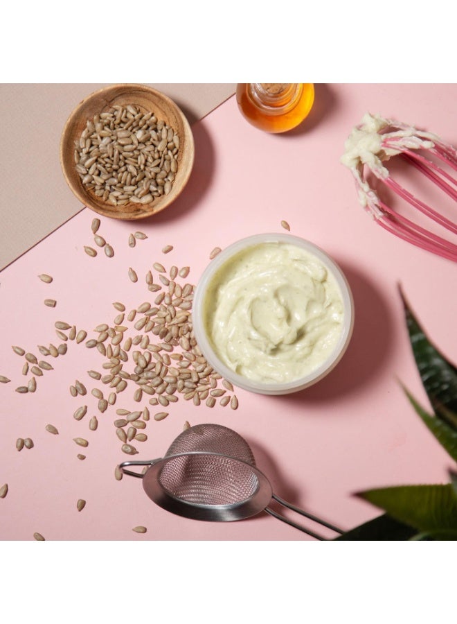 كريم بلسم من كاميل روز للشعر الجاف والتالف والباهت، 8 أونصة سائلة، يقوي الشعر بالطحالب الزرقاء الخضراء وزبدة الكاكاو والمانجو والبيوتين، معزز للقوة - Image 5